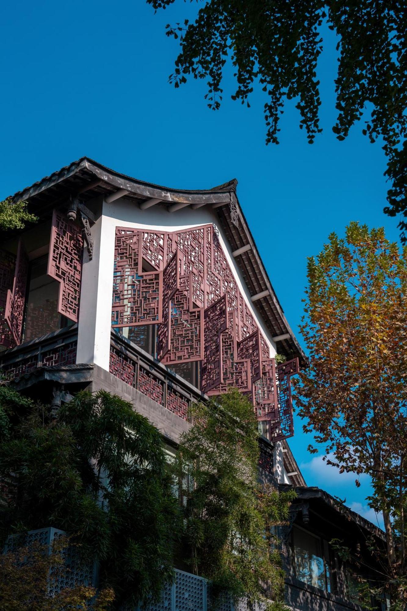 Guanyin Yiyuntai Hotel Чэнду Экстерьер фото